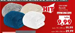 Kaufland Ręcznik Liv & Bo 50x100 cm oferta