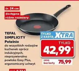Kaufland Patelnia Tefal Simplicity 24 cm oferta