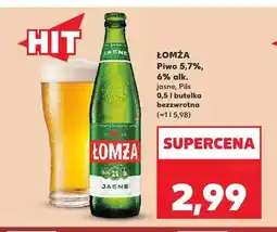 Kaufland Piwo Łomża oferta