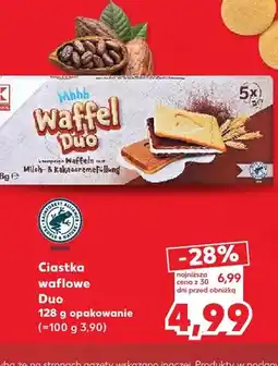 Kaufland Ciastka waflowe Duo K-Classic oferta