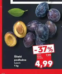 Kaufland Śliwki podłużne oferta