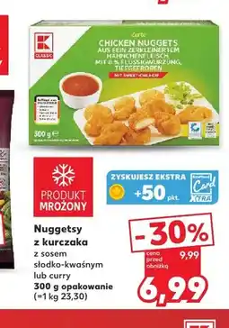 Kaufland Nuggetsy z kurczaka z sosem słodko-kwaśnym K-Classic oferta
