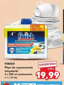 Kaufland Płyn do czyszczenia zmywarki Finish 2-pak oferta