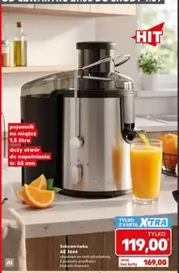 Kaufland Sokowirówka Clatronic Ae 3666 oferta