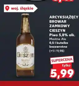Kaufland Piwo Cieszyn Mastne Ale oferta