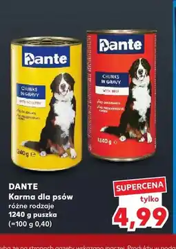 Kaufland Karma dla psów Dante oferta