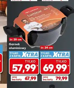 Kaufland Garnek aluminiowy Florina Luminar 20 cm oferta