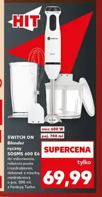 Kaufland Blender ręczny Switch On Sosms 600 E6 oferta