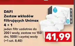 Kaufland Wkłady filtrujące Dafi Unimax 5-pak oferta