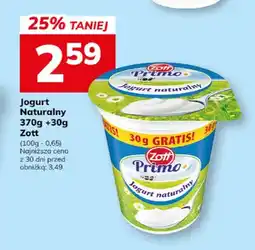 Hitpol Jogurt naturalny Zott Primo oferta