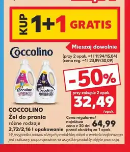 Kaufland Żel do prania Coccolino oferta