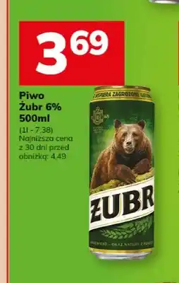 Hitpol Piwo Żubr 6% oferta