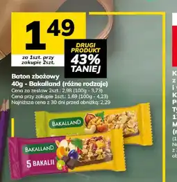 Hitpol Baton zbożowy Bakalland oferta