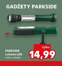 Kaufland Latarka LED Parkside oferta