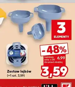 Kaufland Zestaw lejków oferta