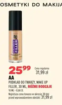 Drogerie Natura Podkład do twarzy AA Make Up Filler oferta