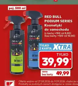 Kaufland Kosmetyki do samochodu Red Bull Podium Series oferta