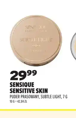 Drogerie Natura Puder prasowany Sensique Sensitive Skin Subtle Light oferta