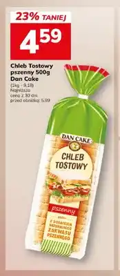 Hitpol Chleb tostowy pszenny Dan Cake oferta