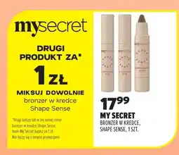Drogerie Natura Bronzer w kredce My Secret Shape Sense oferta