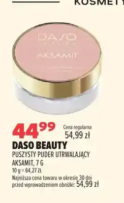 Drogerie Natura Puszysty puder utrwalający Daso Beauty Aksamit oferta