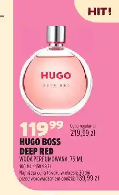 Drogerie Natura Woda perfumowana Hugo Boss Deep Red oferta