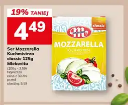Hitpol Ser mozzarella Kuchmistrza classic Mlekovita oferta