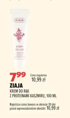 Drogerie Natura Krem do rąk Ziaja z proteinami kaszmiru oferta