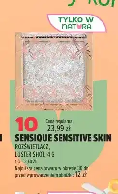Drogerie Natura Rozświetlacz Sensique Sensitive Skin Luster Shot oferta