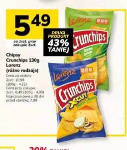 Hitpol Chipsy Crunchips Green Onion Lorenz oferta