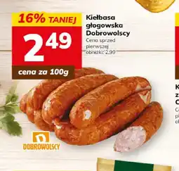 Hitpol Kiełbasa głogowska Dobrowolscy oferta