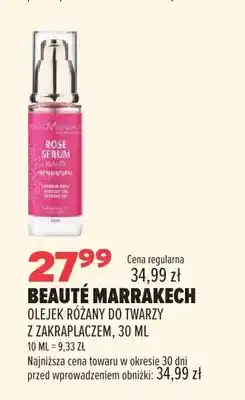 Drogerie Natura Olejek różany do twarzy z zakraplaczem Beauté Marrakech oferta