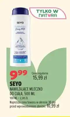Drogerie Natura Nawilżające mleczko do ciała Seyo oferta