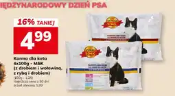 Hitpol Karma dla kota M & K 4-pak z drobiem i wołowiną oferta