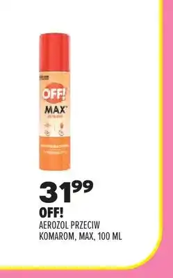 Drogerie Natura Aerozol przeciw komarom Off! Max oferta