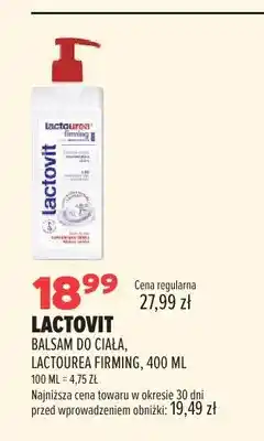 Drogerie Natura Balsam do ciała Lactovit Lactourea Firming oferta
