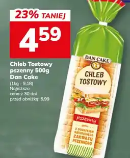 Hitpol Chleb tostowy pszenny Dan Cake oferta
