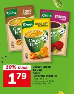 Hitpol Zupa Gorący Kubek żurek z grzankami Knorr oferta