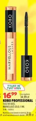 Drogerie Natura Tusz do rzęs Kobo Professional Marvellous Gold oferta