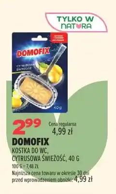 Drogerie Natura Kostka do WC Domofix Cytrusowa Świeżość oferta