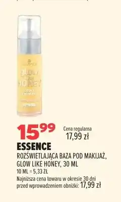 Drogerie Natura Rozświetlająca baza pod makijaż Essence Glow Like Honey oferta