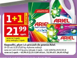 Auchan Kapsułki do prania Ariel oferta