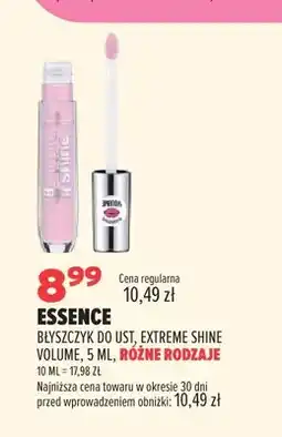 Drogerie Natura Błyszczyk do ust Essence Extreme Shine Volume oferta