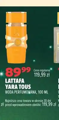 Drogerie Natura Woda perfumowana Lattafa Yara Tous oferta