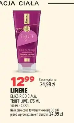 Drogerie Natura Eliksir do ciała Lirene Truff Love oferta