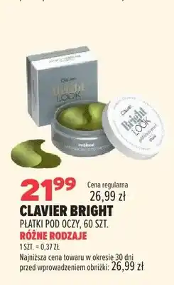 Drogerie Natura Płatki pod oczy Clavier Bright oferta