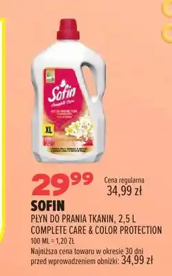 Drogerie Natura Płyn do prania tkanin Sofin Complete Care & Color Protection oferta