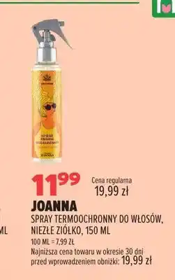 Drogerie Natura Spray termoochronny do włosów Joanna Niezłe Ziółko oferta