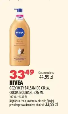 Drogerie Natura Odżywczy balsam do ciała Nivea Cocoa Nourish oferta