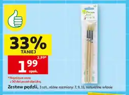 Auchan Zestaw pędzli oferta
